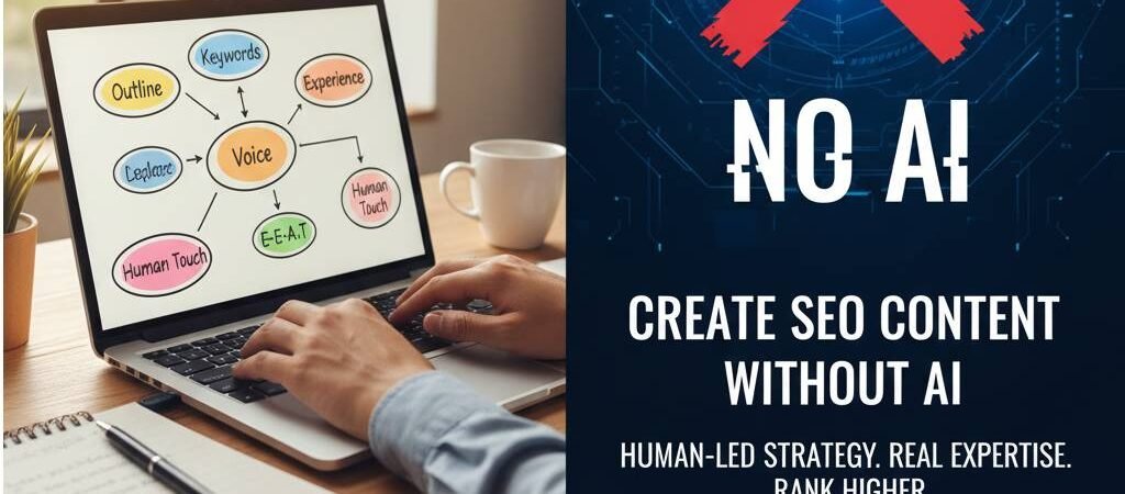 How to manually create SEO content without AI and rank #1